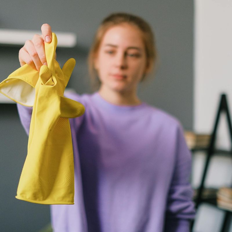 Person focus on meditation in a clean bright room
